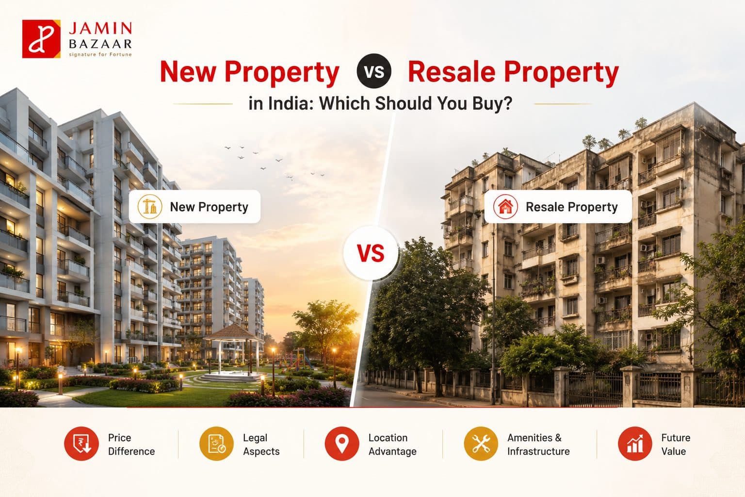 New Property vs Resale Property in India: Which Should You Buy?
