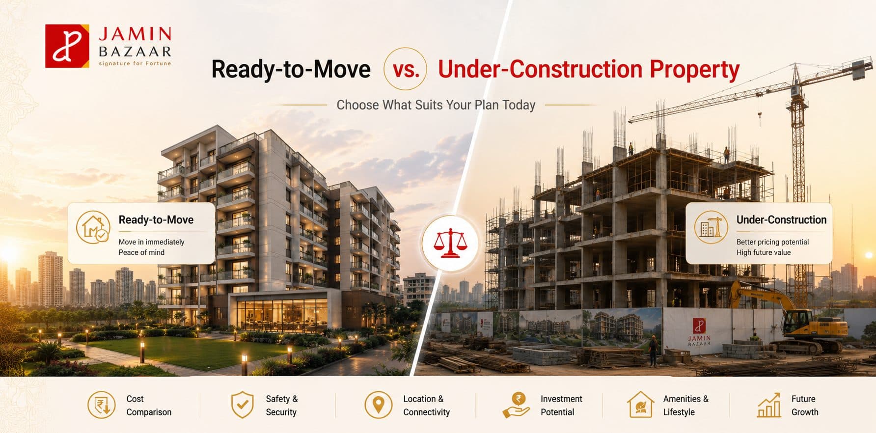 Ready-to-Move vs Under-Construction Property in India