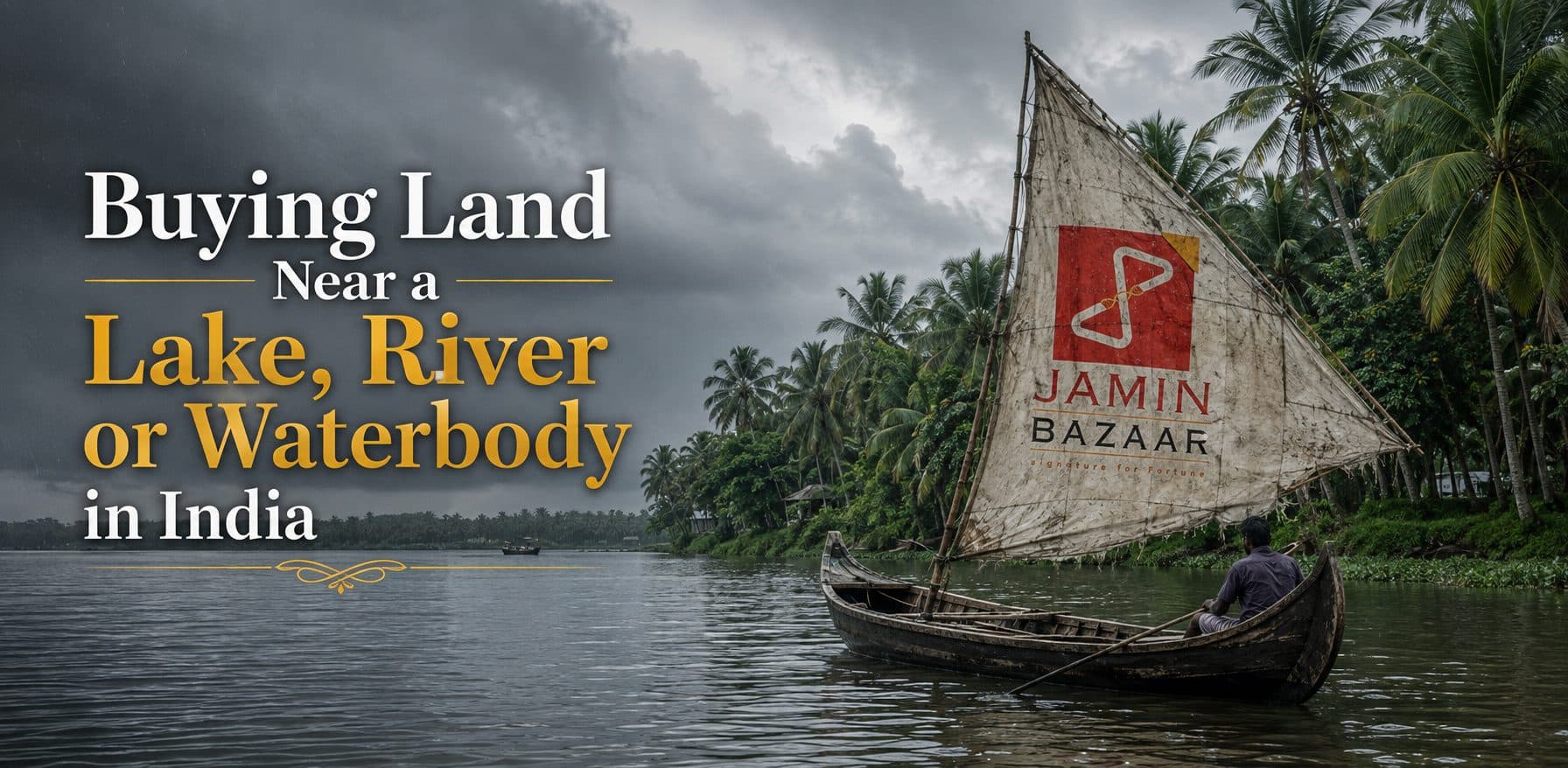 Buying land near a lake or waterbody in India due diligence guide