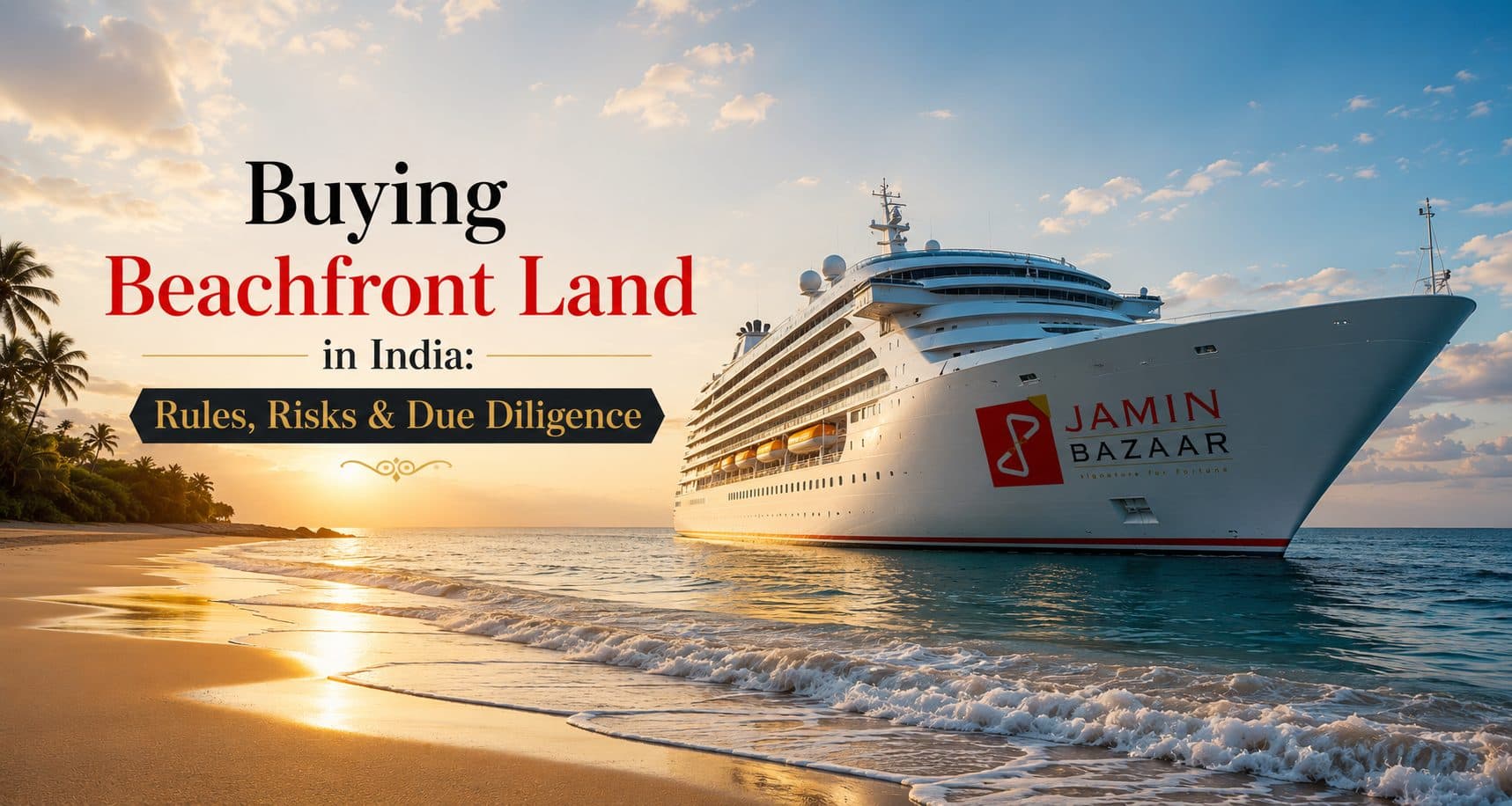 Buying beach and coastal land in India CRZ rules and due diligence guide
