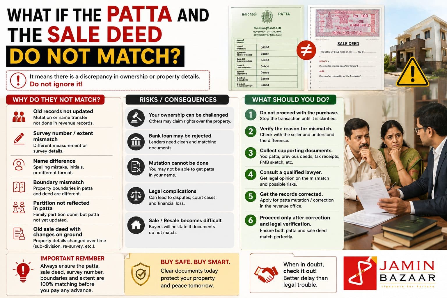 What a patta is, and why buyers ask for it first